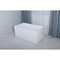 Aqua Eden Freestanding Bathtubs, 51.19 L, 27.56 W, White, Acrylic VTSQ512823 - alternate 7